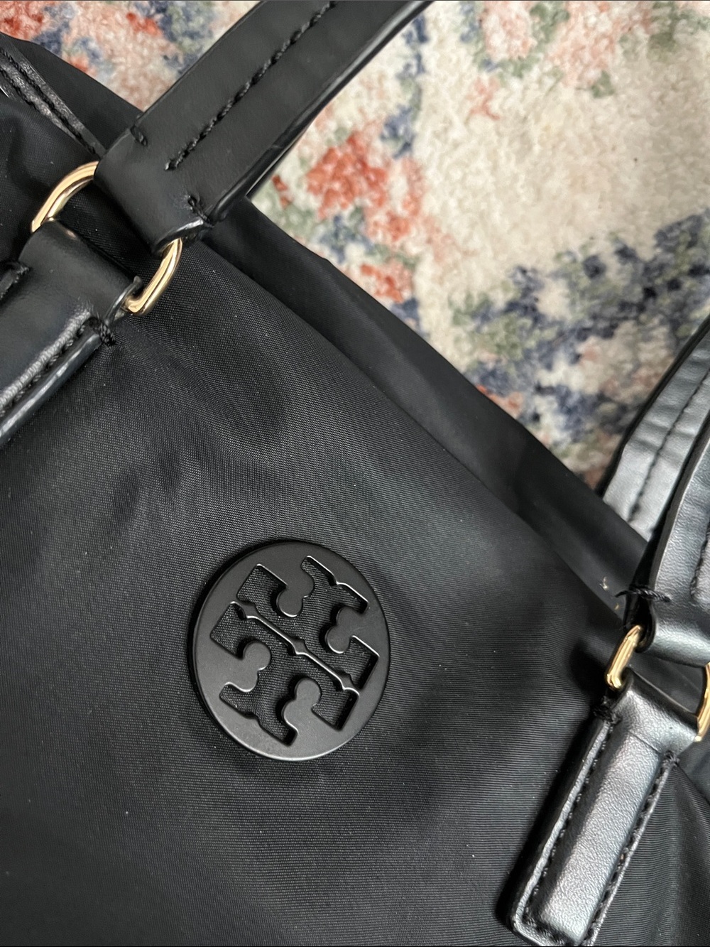 Tory Burch Black Nylon Bag - Picture 3 of 12